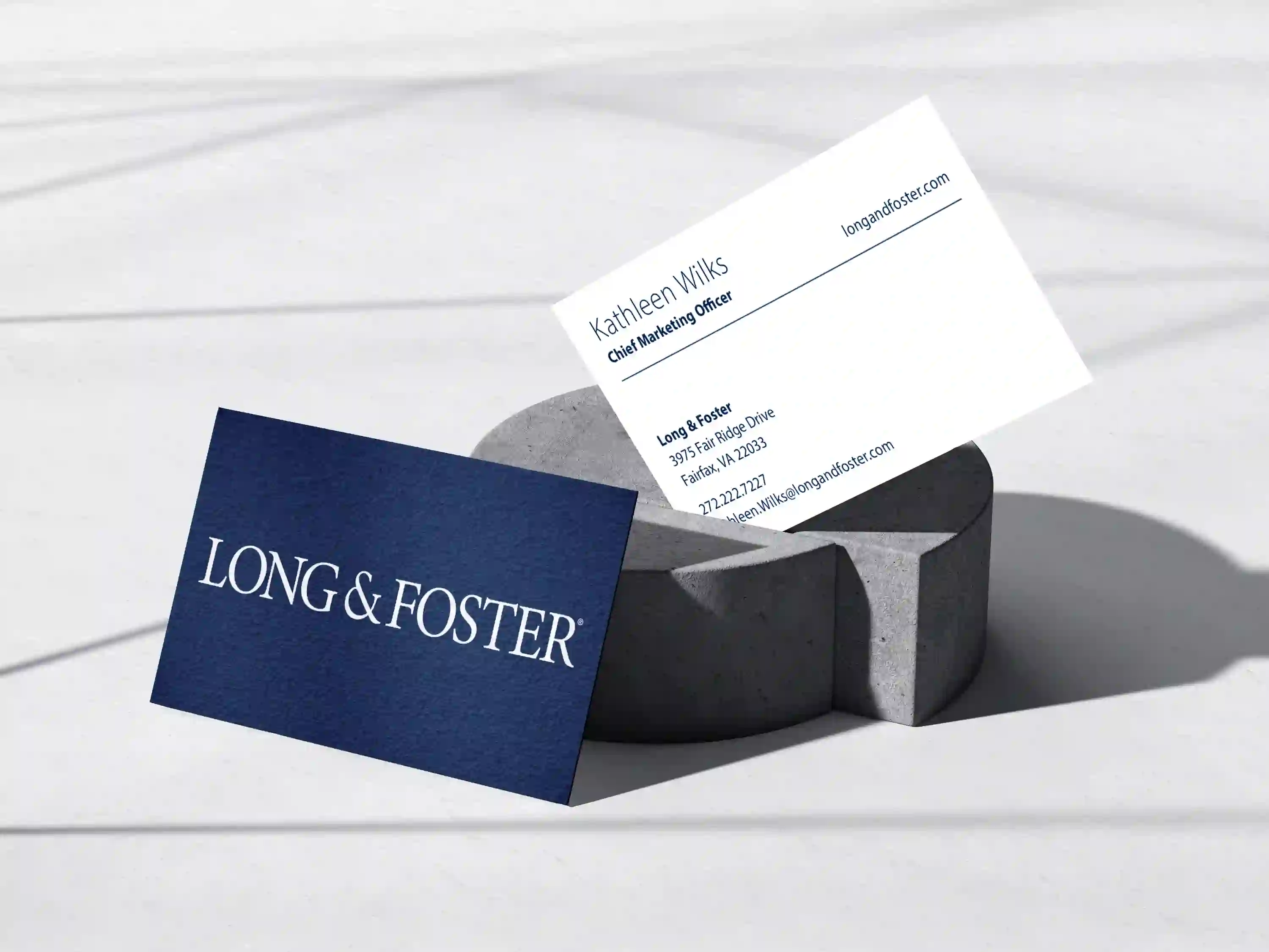 Long & Foster Business Cards