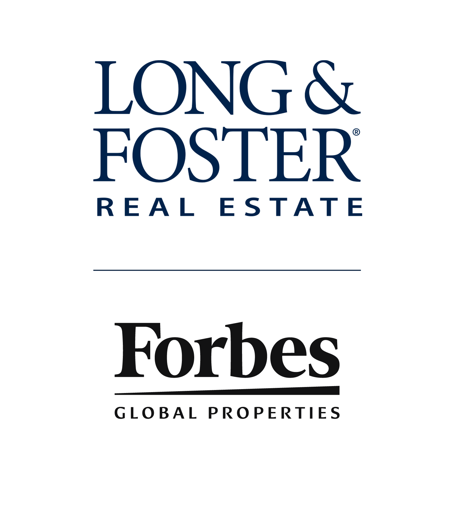 Long & Foster Stacked Logo Forbes