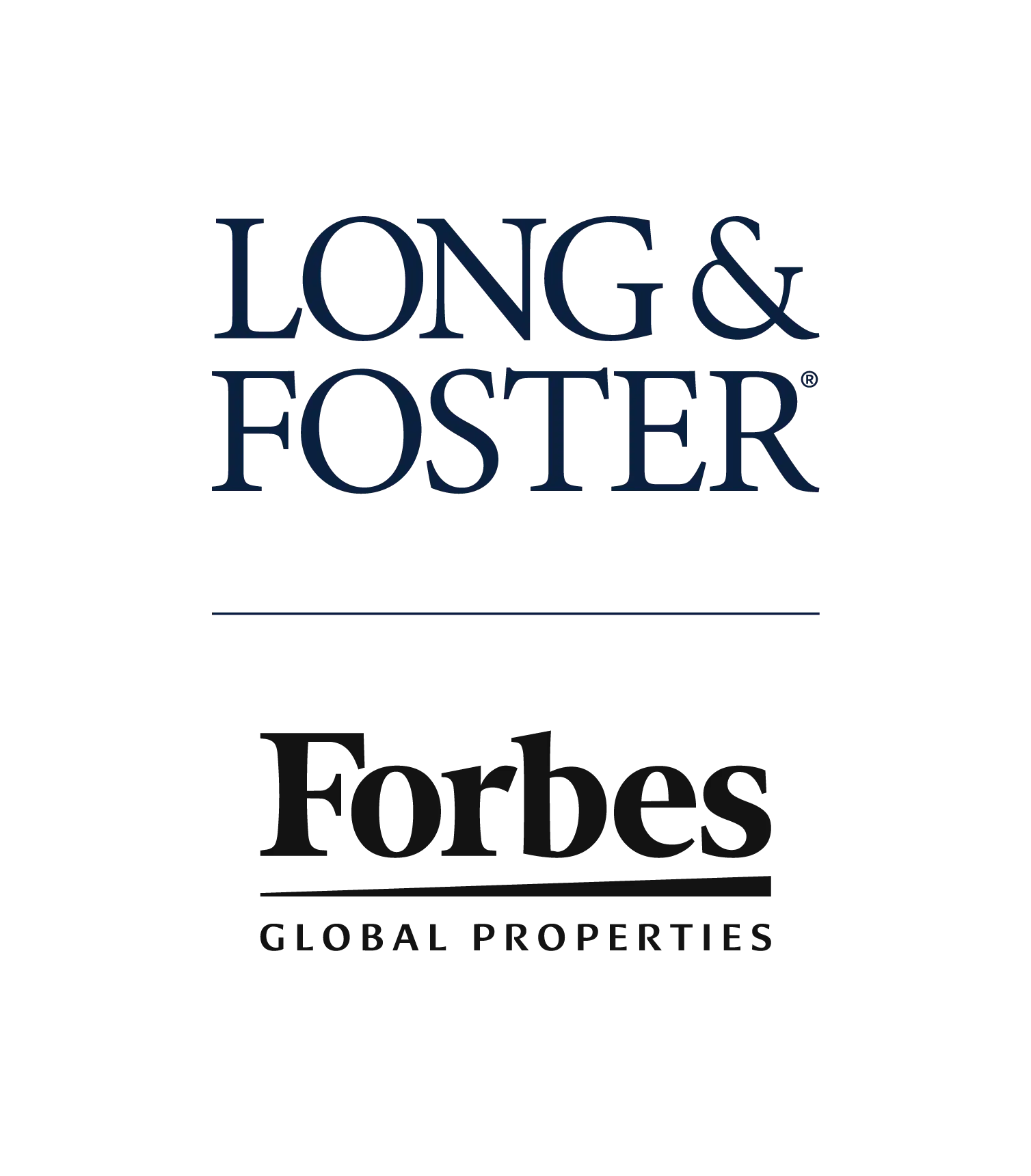 Long & Foster Stacked Logo Forbes